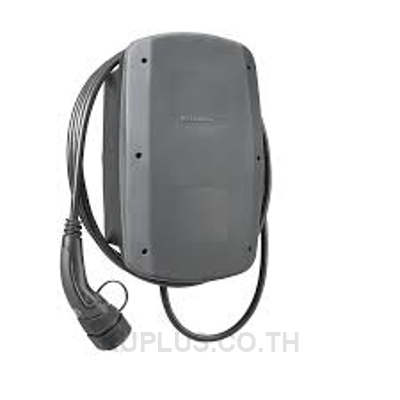 CH-W-S-A7.4-P-E, Wallbox, max. charging capacity of 7.4 kW @ 1-phase (230 V) grid connection, max. current 32 A, With attached 5 m cable and type 2 plug, Mobile App