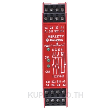 Allen-Bradley 440R-N23119 Relay, Single Function Safety, 115VAC, MSR126RT