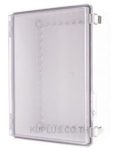 Enclosure, Hinge/Latch, PC Clear 11.81×15.75×5.91"