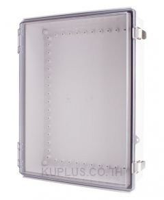 Enclosure, Hinge/Latch ABS Clear 13.78×17.72×4.72"