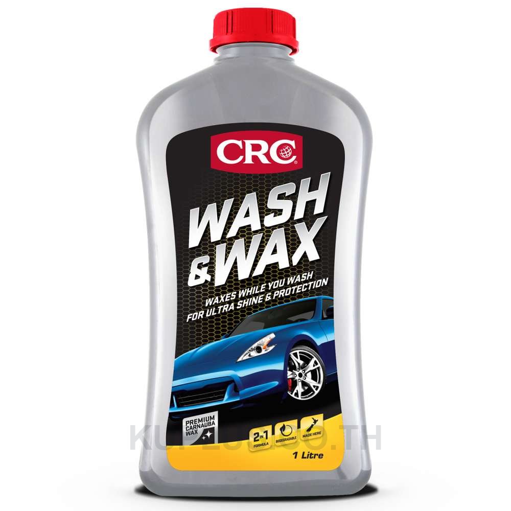 Wash & Wax แชมพูล้างรถสูตรผสมแว็กซ์, 9011NZ