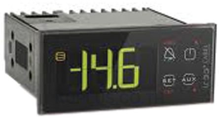 Carel IR33+ On/Off Temperature Controller, 76.2 x 34.7mm, NTC Input, 230 V ac Supply