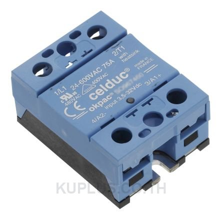 Celduc 125 A Solid State Relay, Random, Panel Mount, Thyristor, 690 V ac Maximum Load