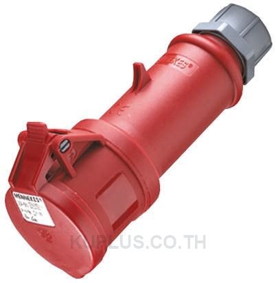 Mennekes ProTOP Series, IP44 Red Cable Mount 3P+E Industrial Power Socket, Rated At 16A, 415 V