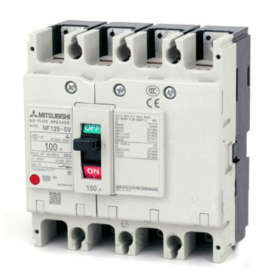 Circuit breaker 4pole. In = 125A; Icu = Ics = 25kA at AC 440V