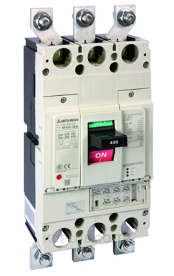 NF400-SEW 3P 400A,Circuit breaker 3pole. Ir = 200 - 400A; Icu = Ics = 42kA at AC 440V