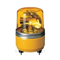   SKH-24EA-Y+FA001100mm rotating beacon, incandescent bulb, DC24V, painted metal base, Amber  