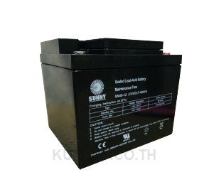 แบตเตอรี่แห้ง Sunny รุ่น SN 40 - 12, ขนาด 12V-40AH.