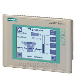 SIMATIC Touch Panel TP 177micro for SIMATIC S7-200 5.7" blue mode STN display