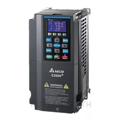 Delta Inverter C2000 VFD075C43A-21 10HP 7.5kW Input 380V 3-Phase Output 380V 3-Phase