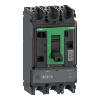 C40F32D40 Circuit breaker ComPacT NSX400F, 36kA at 415VAC, MicroLogic 2.3 trip unit 400A, 3 poles 3d