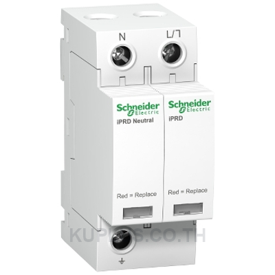 A9L20501 iPRD20r modular surge arrester - 1P + N - 350V - with remote transfert