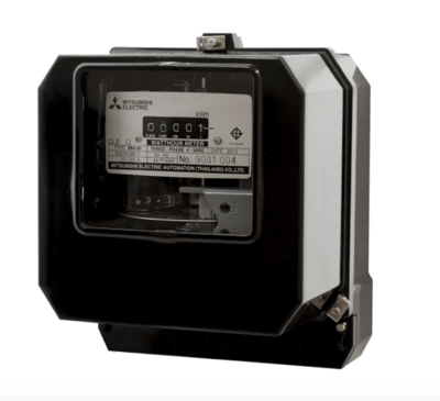 มิเตอร์ไฟฟ้าชนิดจานหมุน - Watt-Hour Meter MH-96HV (CT) 5A