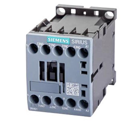Contactor relay, 4 NO, DC 24 V, size S00, screw terminal