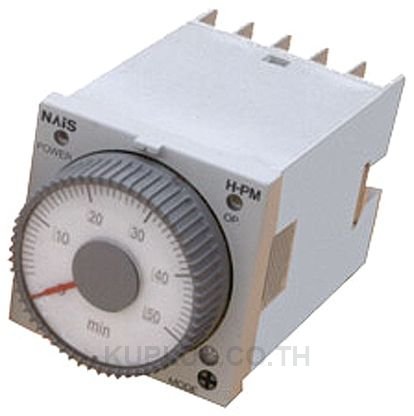 Panasonic ON Delay Single Timer Relay, 8-Pin Connector, 0.05 s - 10 min, DPDT, 2 Contacts, DPDT, 12 V dc