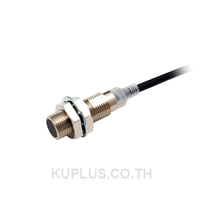 E2E-X4B1T12 2M, Proximity sensor, inductive, nickel-brass, short body, M12, shielded, 4 mm, DC, 3-wire, PNP NO, IO-Link COM3, 2 m cable