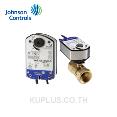 JOHNSON CONTROLS Actuator Proportional ,SR ,24 VAC Model. VA9208-GGA-1