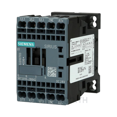 Contactor 3NO 24V 9A 4kW